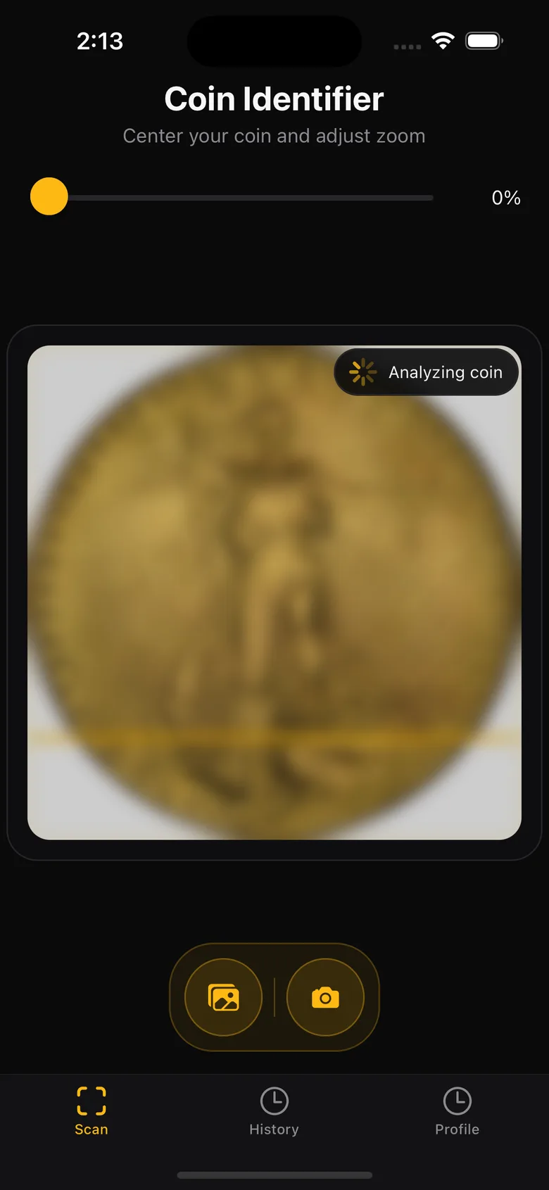 Coin Identifier screenshot